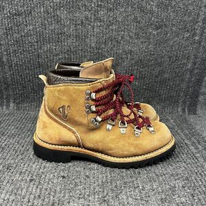 VTG Vasque Hiking Mountaineering Boots Brown Suede Leather Women’s 7.5 / Men’s 6